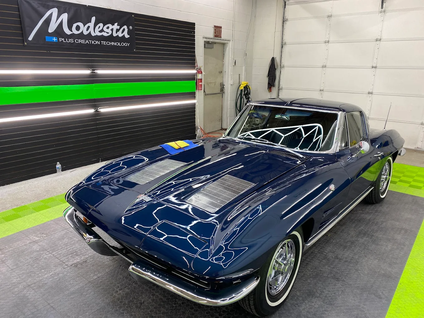 Paint refined by hand